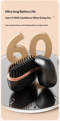 Mini Portable Hair Straightener Comb — USB Rechargeable